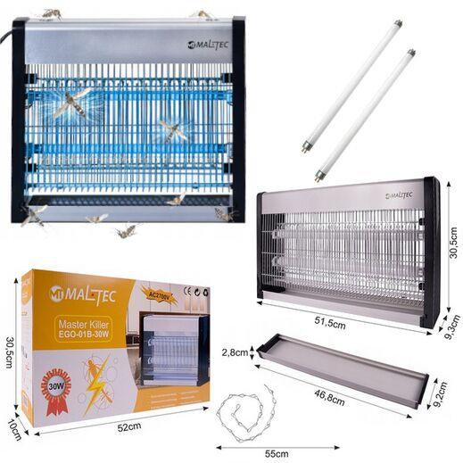 UV-A lapač hmyzu 30 W (200 m²)